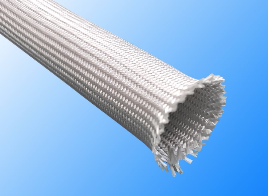 Glasseidenschlauch SV51-auf-blau